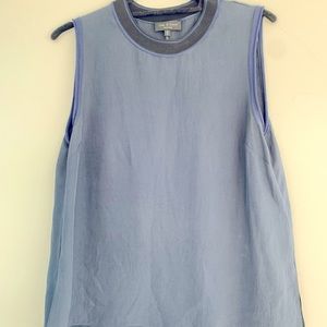 Rag & Bone sleeveless navy blouse
